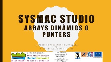 OMRON Sysmac Studio. Arrays Dinamics o punters.