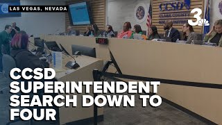 CCSD narrows superintendent search to 4 candidates