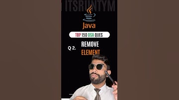 Remove Elements #array #coding #problemsolving #java #programming #interview #job #leetcode #faang