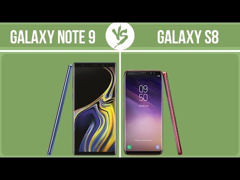 Samsung Galaxy Note 9 vs Samsung Galaxy S8 ✔️