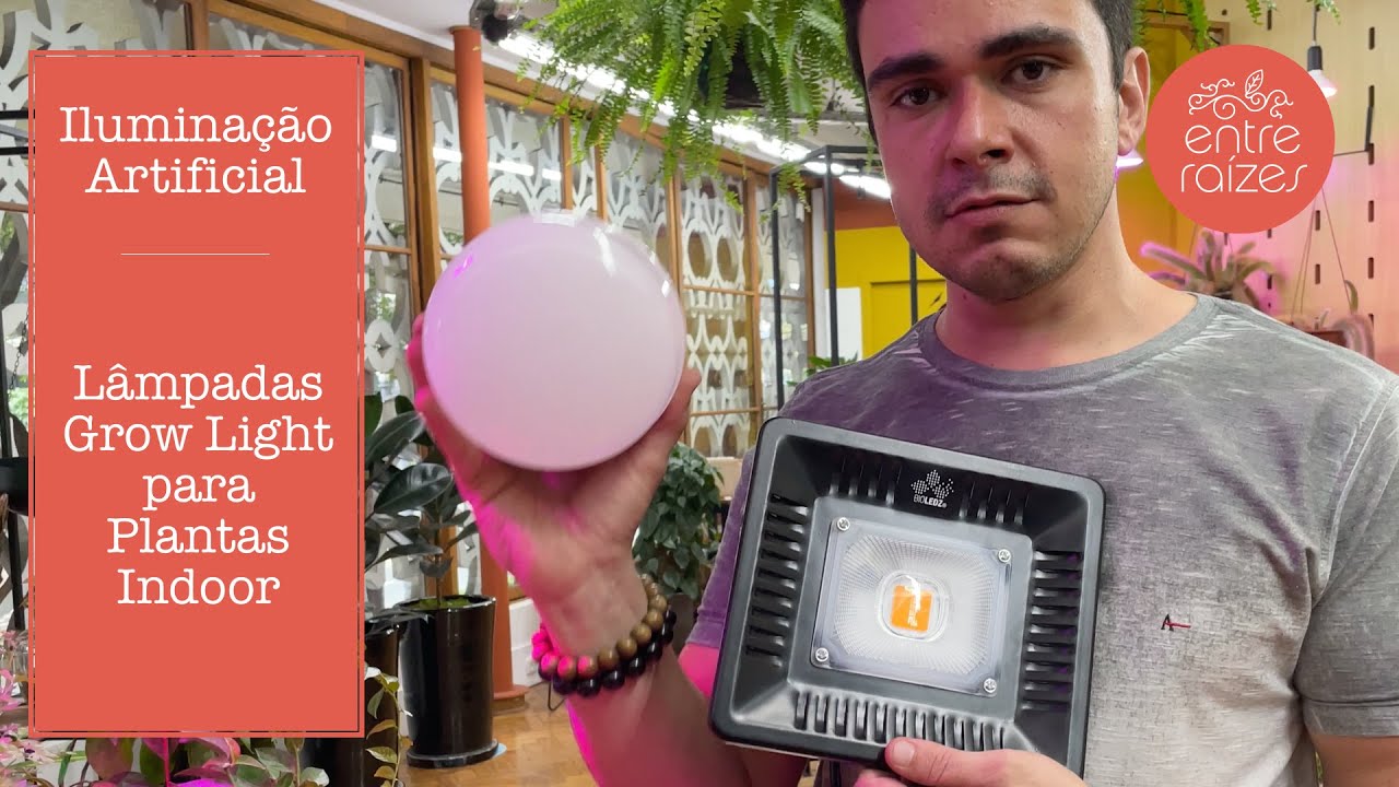 Luzes Artificiais para Cultivo - Iluminação Grow Light