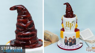 Harry Potter & the Sorting Hat Cake A1631
