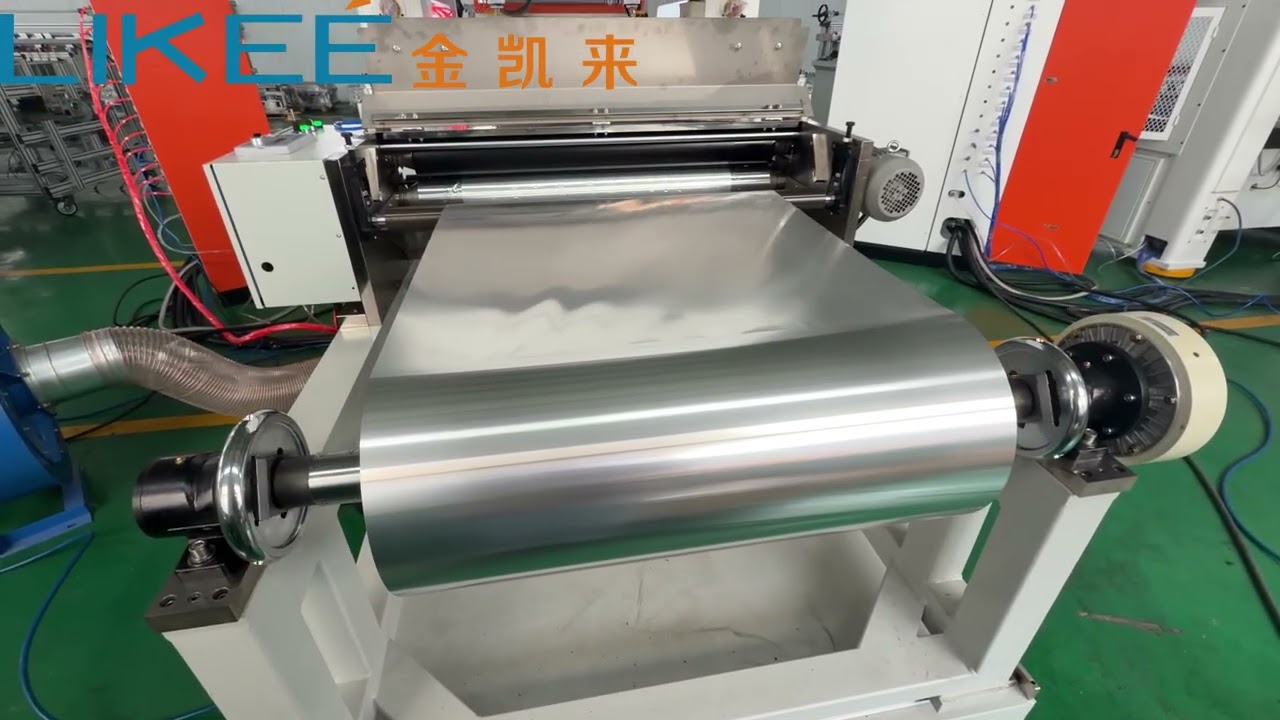 T80 Aluminum foil container  making machine Factory Testing
