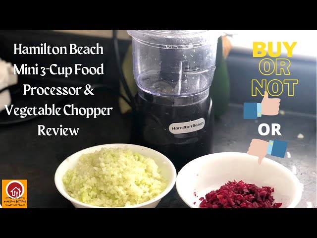 Hamilton Beach Food Processor with Bowl Scrape Review – Get Cooking!