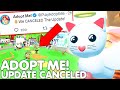 Beware adopt me canceled this new updateeveryones angry all info roblox