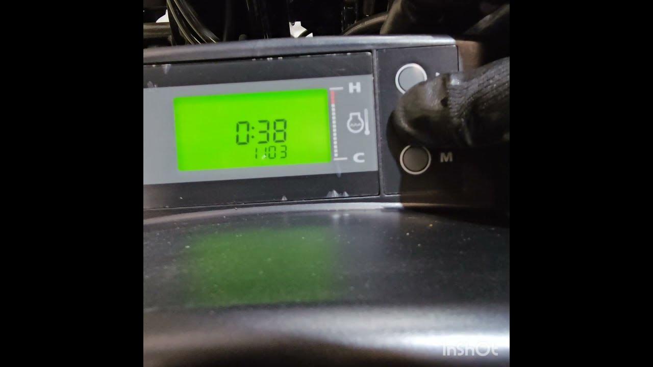 How To Set Time And Date On Yale MX Hyster TX Forklift Dash Display how-to-set-time-and-date-on-yale-mx-hyster-tx-forklift-dash-display