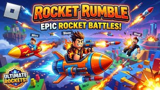Rocket rumble! #Battle of Rockets #Roblox -Young Sid plays 