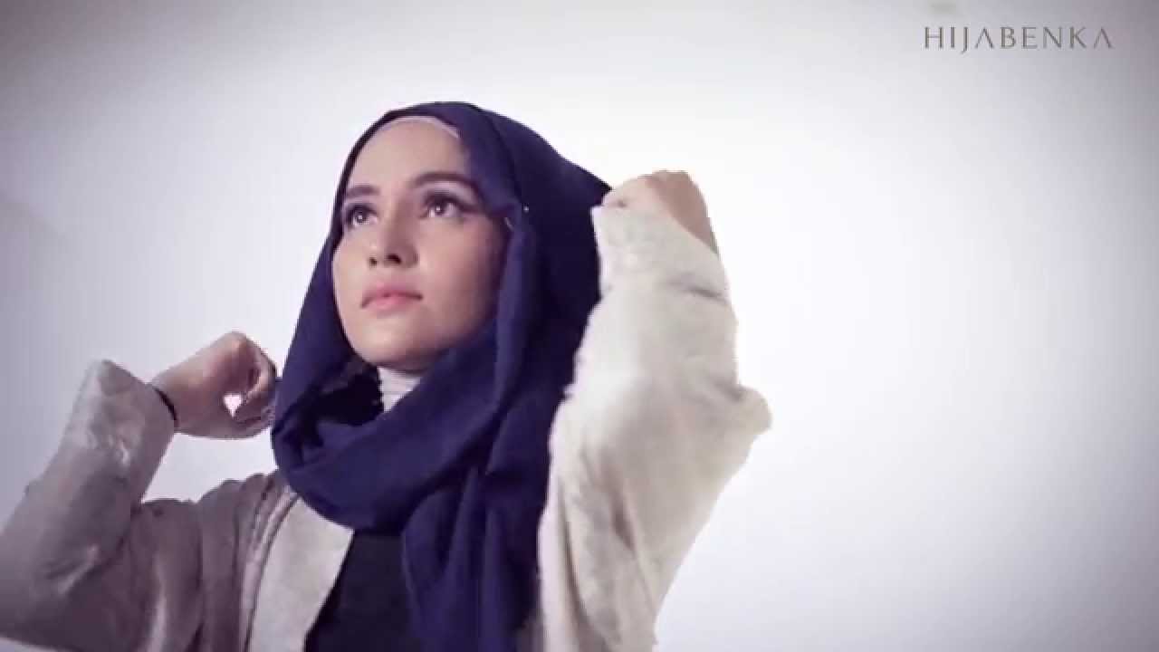 Tutorial Viscose Hijab For Daily Look By Hijabenkacom YouTube