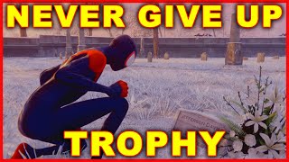 Miles Morales: Where Jefferson Davis Grave Is (Never Give Up Trophy) @VideoGameGuidesGameplayVideos