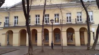 Москва. Дом-музей Гоголя видео «Урок в музее» в «Доме Гоголя»