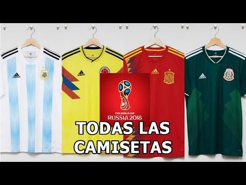 camisetas de selecciones 2018