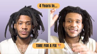 My Freeform Locs Got Outta Hand… 4 Years In