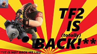 TF2 IS TOTALLY BACK GUYS! I Hamm Mann