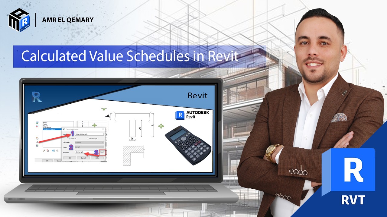 Calculated Value Schedules in Revit - YouTube