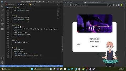 ASMR Programming - Music Player Application  - No Talking
