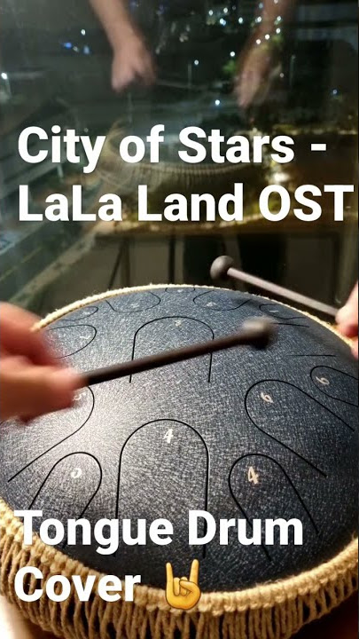 city of stars - lala land ost covered with steel tongue drum #shorts #music  #ost  #tonguedrum