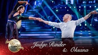 Video thumbnail of "Judge Rinder & Oksana Platero Rumba to ‘Lean On Me’ by Bill Withers - Strictly Come Dancing 2016"