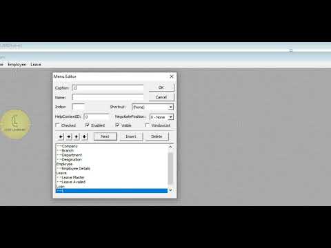 Visual basic 6.0 | Payroll Project 'Add loan menu' | CodeLearning