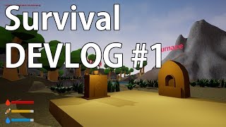 Survival DEVLOG #1 - Crafting, Harvesting, and Item Usage