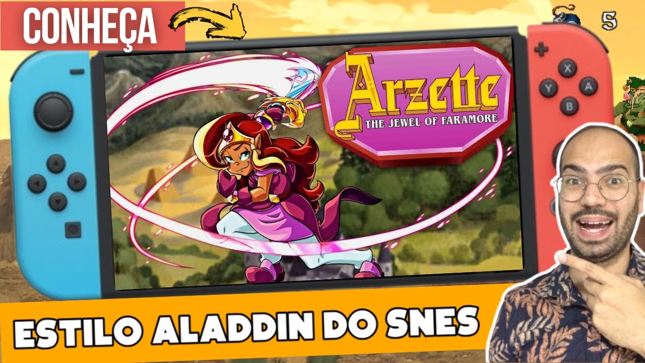 CONFERINDO A GAMEPLAY DE ARZETTE THE JEWEL OF FARAMORE PARA O