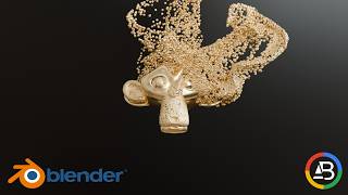 Procedural Disintegration in Blender (Geometry Nodes Tutorial)