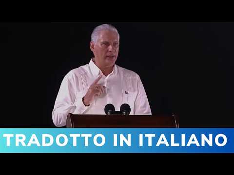 Video Cuba | Díaz-Canel accusa gli USA: Il blocco è unarma di guerra | INTEGRALE