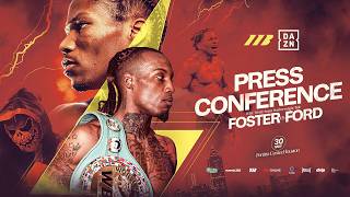 OShaquie Foster vs Ray Ford Final Press Conference | Matchroom Boxing
