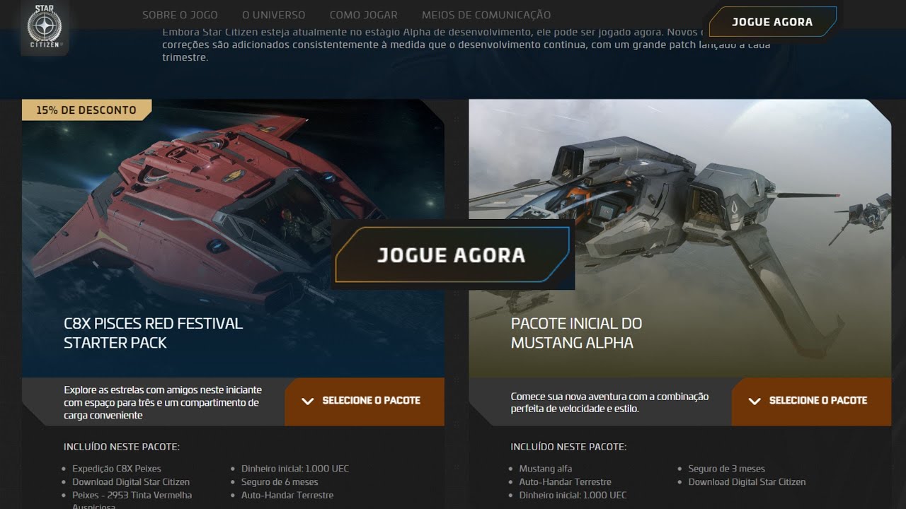 Star Citizen Jogo  MercadoLivre 📦