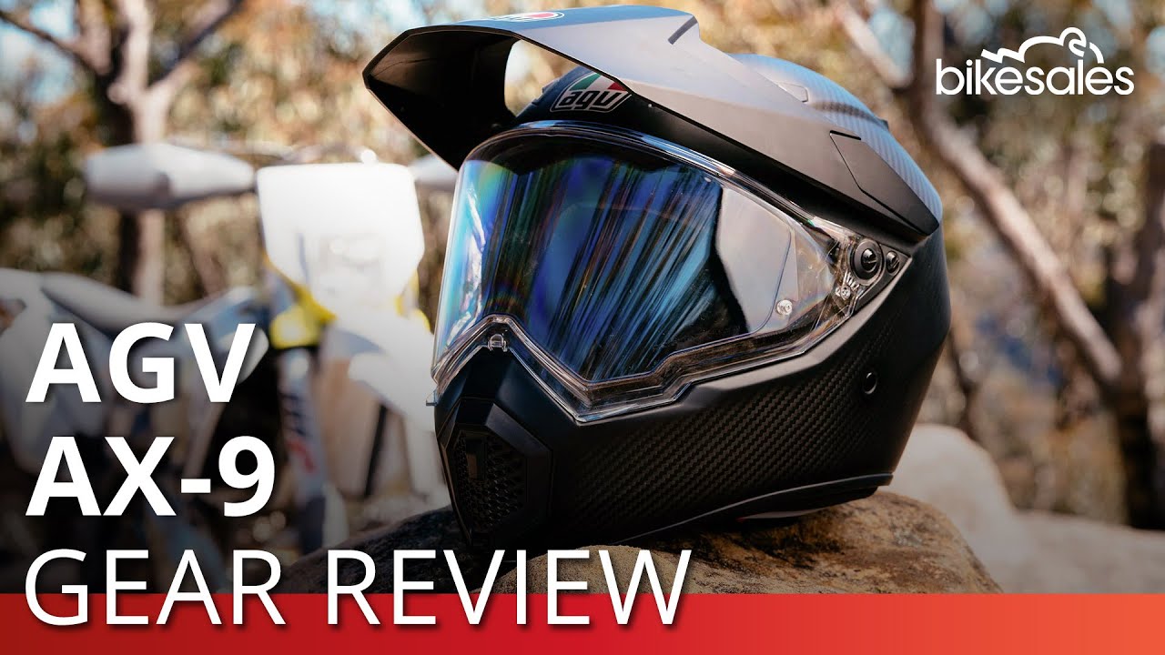 agv ax 9 carbon helmet AGV AX-9 Helmet Review