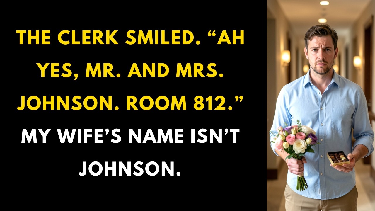 I Surprised My Wife At Her "Conference" — The Front Desk Said "Mr. & Mrs. Johnson, Room 812"…