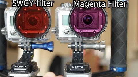 SRP GR vs SWCY Filters Underwater Comparison - GoPro Tip #118 | MicBergsma
