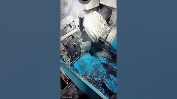 CNC grinding machine to make steel sickle, curved edge