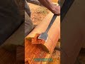 Wood Beam Shaping #shorts