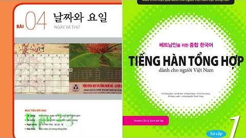 [LUYỆN NGHE] TIẾNG HÀN TỔNG HỢP SƠ CẤP 1 I #PHẦN 2/3 - BÀI 4 - 날짜와 요일