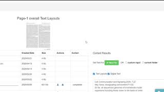 Layout Detection