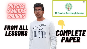 #10th class #10th physics chapter wise important questions 🔥🔥🔥🔥 #ap10thclassexams2022