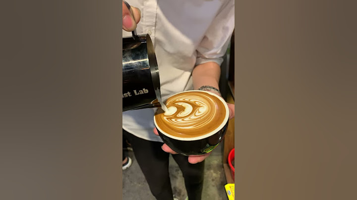 [ Latte Art Practice] Buổi 3: Tạo hình wings tulips