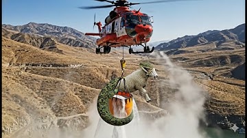 Brave Heroes Save Innocent Sheep from Giant Hungry Python Attack 🐑🐍