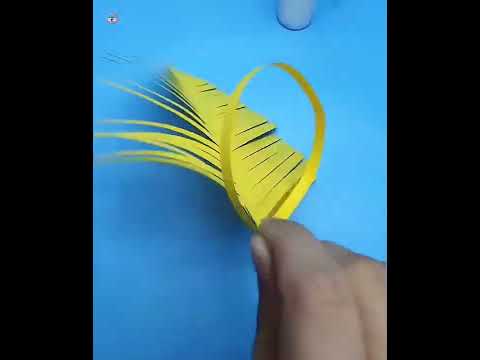Unique handmade paper wall hanging craft ideas 😳 | #shorts #viral #origamiart  #paperwallhanging