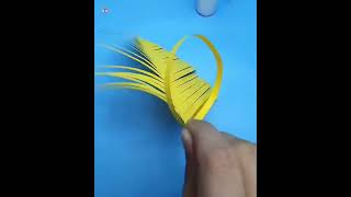 Unique handmade paper wall hanging craft ideas 😳 | #shorts #viral #origamiart  #paperwallhanging screenshot 5