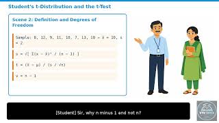 Students t distribution| BCS301 Module 4 | VTU 3rd Sem Mathematics for Computer Science