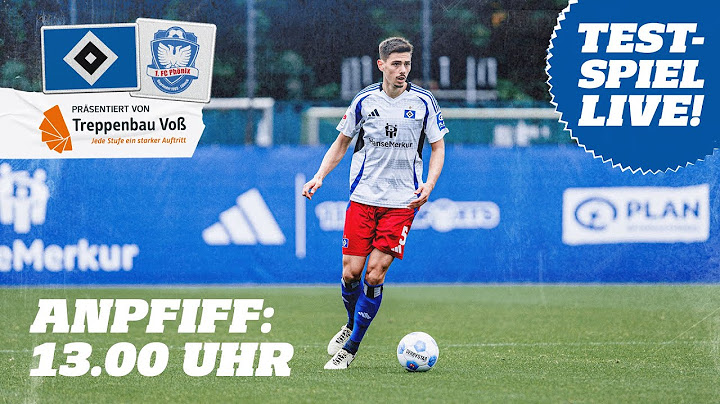 RELIVE: TESTSPIEL I HSV vs. Phoenix Lübeck I Live aus dem Volkspark