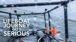 Alan the lifeboat heads north LEG 3: Grimsby (Humber) aiming for Newcastle via Scarborough.Ep93 [4K]