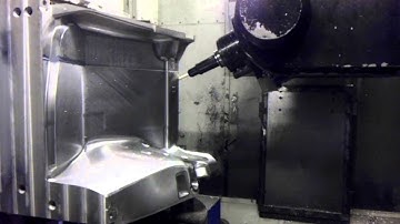 CNC 5-axis Heidenhain iTNC 530 16R8 aluminum