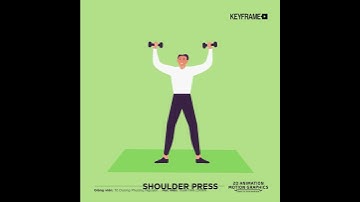 Exercises For Workout Animation #keyframe