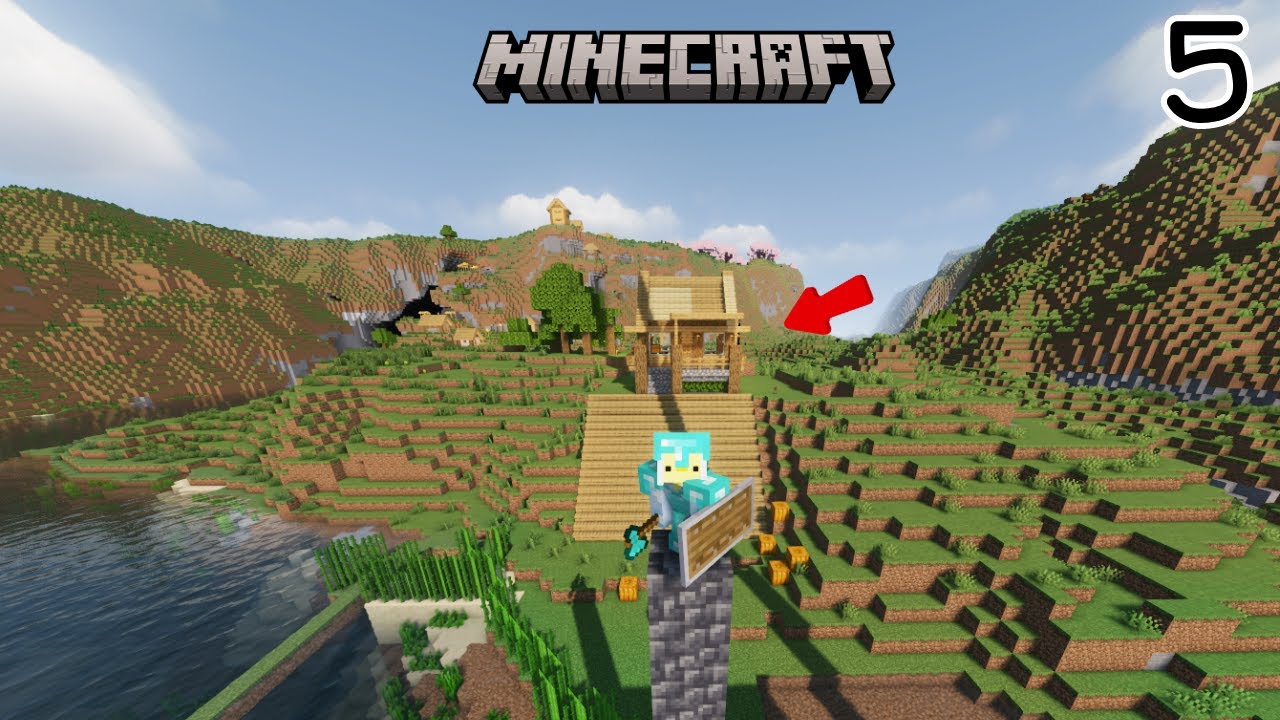 BUILDING A NEW HOUSE! | MINECRAFT SURVIVAL 1.20.1 (EP. 5) - YouTube