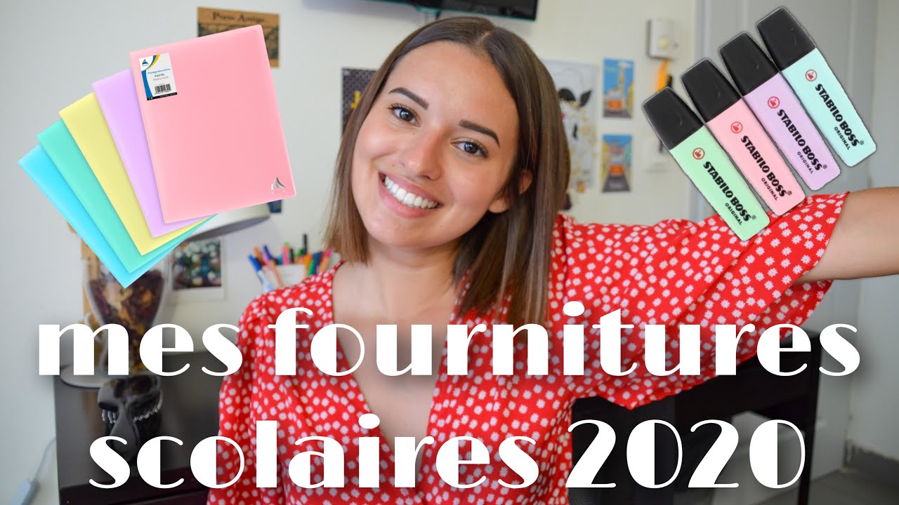 BTS 2020 | mes fournitures scolaires