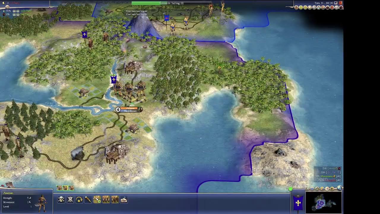 CIV Montezuma slow research