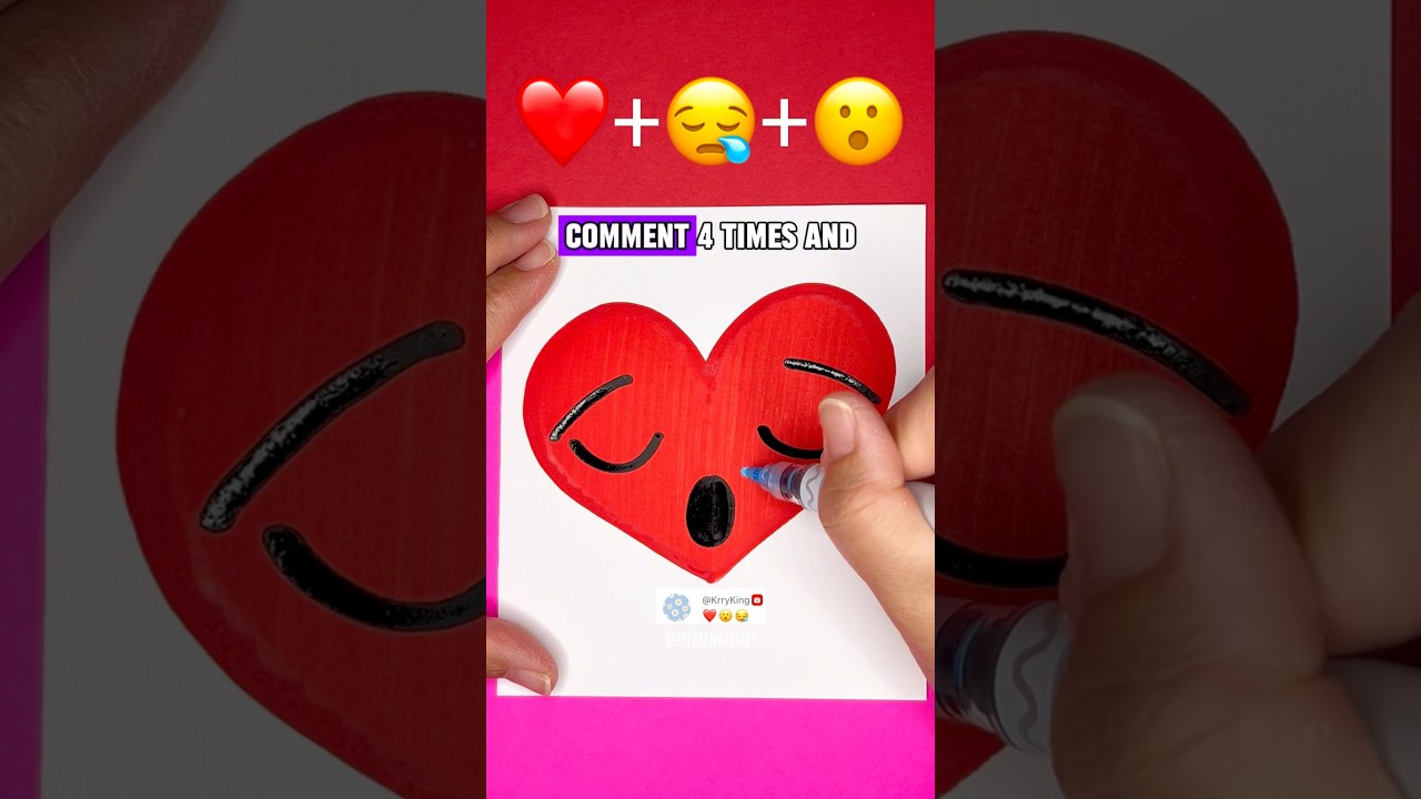 EMOJI MIX ❤️😪😮 | WHAT NEXT? #shorts #youtubeshorts #emojimix
