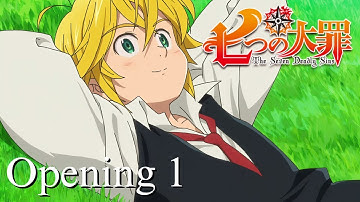 The Seven Deadly Sins Opening 1 - Passionate Spectrum | Creditless | 4K | English/Romaji Subtitles